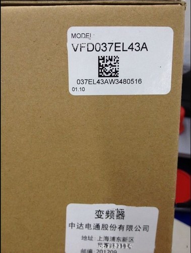 Delta VFD037EL43A Inverter VFD-EL 5HP 3.7KW 480V 3PH | eBay