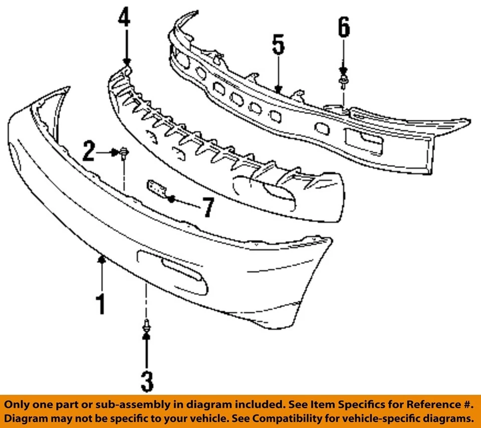 Conjunto de parachoques delantero usado para: Suzuki X90 1997 grado delantero A Foto 3 de 4