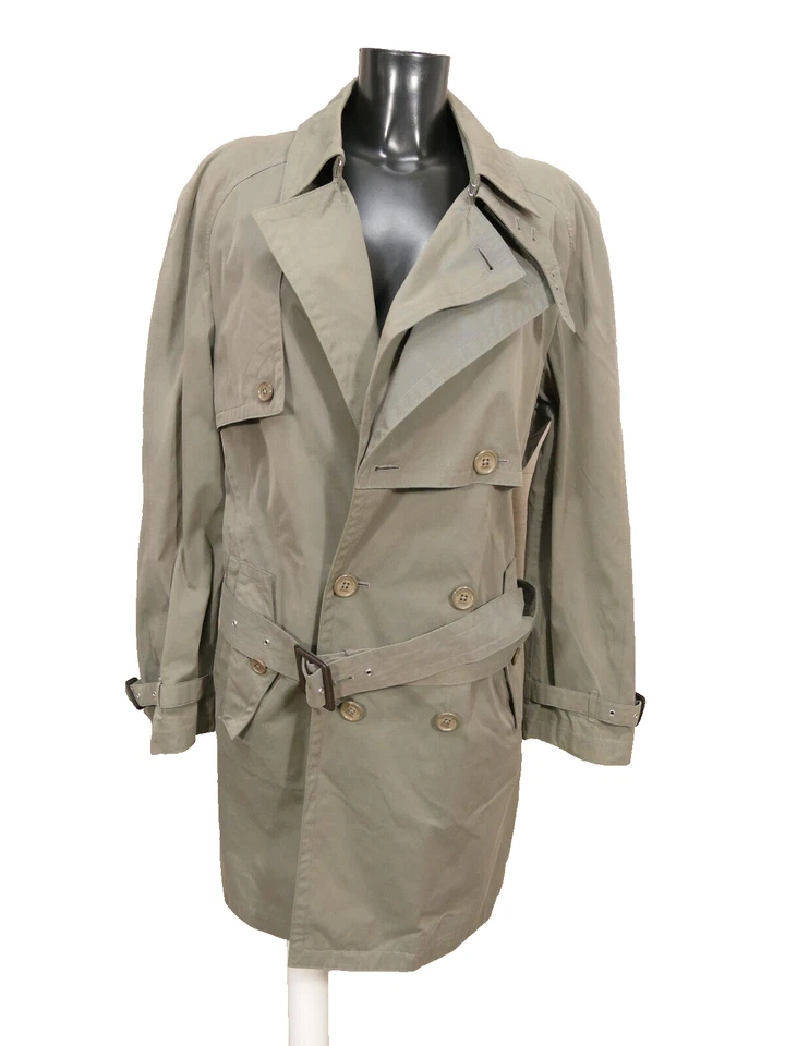 Herno Damen Mantel Trenchcoat Gr M Grau mit Gürtel Wie Neu ( S 6744 ) - Bild 1 von 4