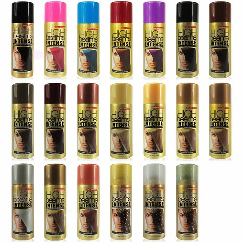 High Beams Intense Temporary Hair Color Spray 2.7 oz (Choose from 17 colors) - Picture 2 of 17