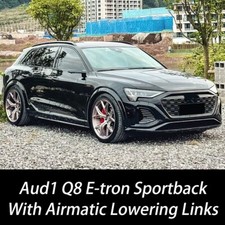 FOR AUDI E-TRON Q8 SPORTBACK 4M ADJUSTABLE AIR SUSPENSION LOWERING LINKS KIT ROD