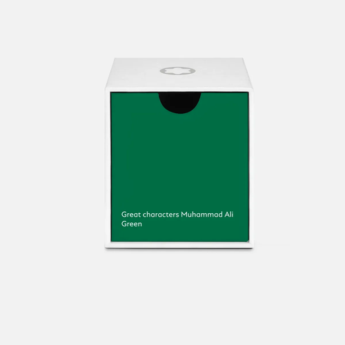 NIB Sealed Montblanc Limited Ink 130298 50ml green Great Characters Muhammad Ali - Picture 2 of 2