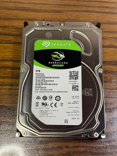 SEAGATE BARRACUDA 8TB 5,4K 6Gbps 3,5" SATA HDD ST8000DM004