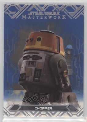 2017 Topps Star Wars Masterwork Blue Chopper #13 2r7
