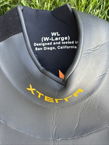 Traje de neopreno completo XTERRA VORTEX 4 negro entrenamiento triatlón para mujer talla grande usado en excelente estado - Imagen 4 de 13