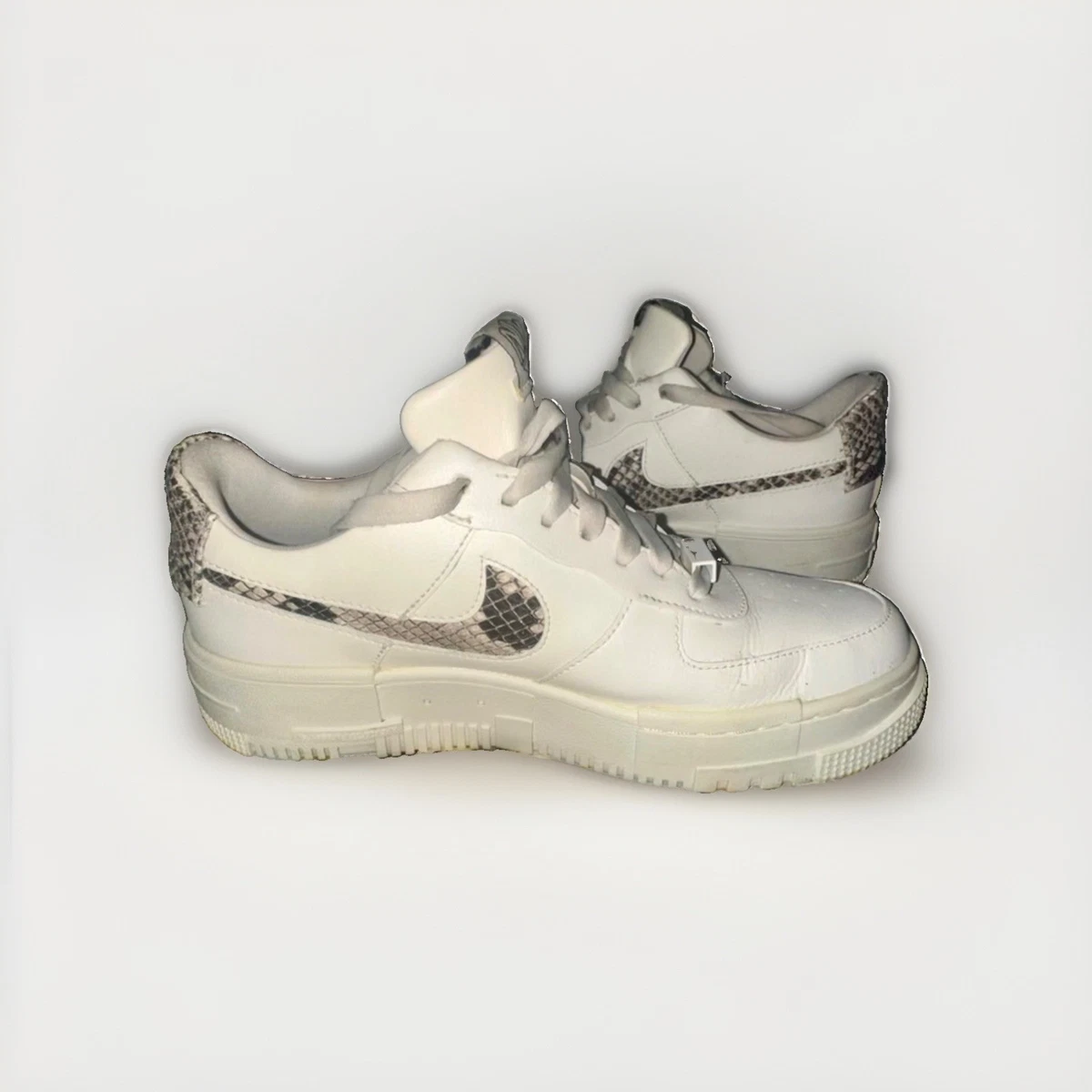 Nike Air Force 1 Pixel SE Sail Snake W for sale | eBay
