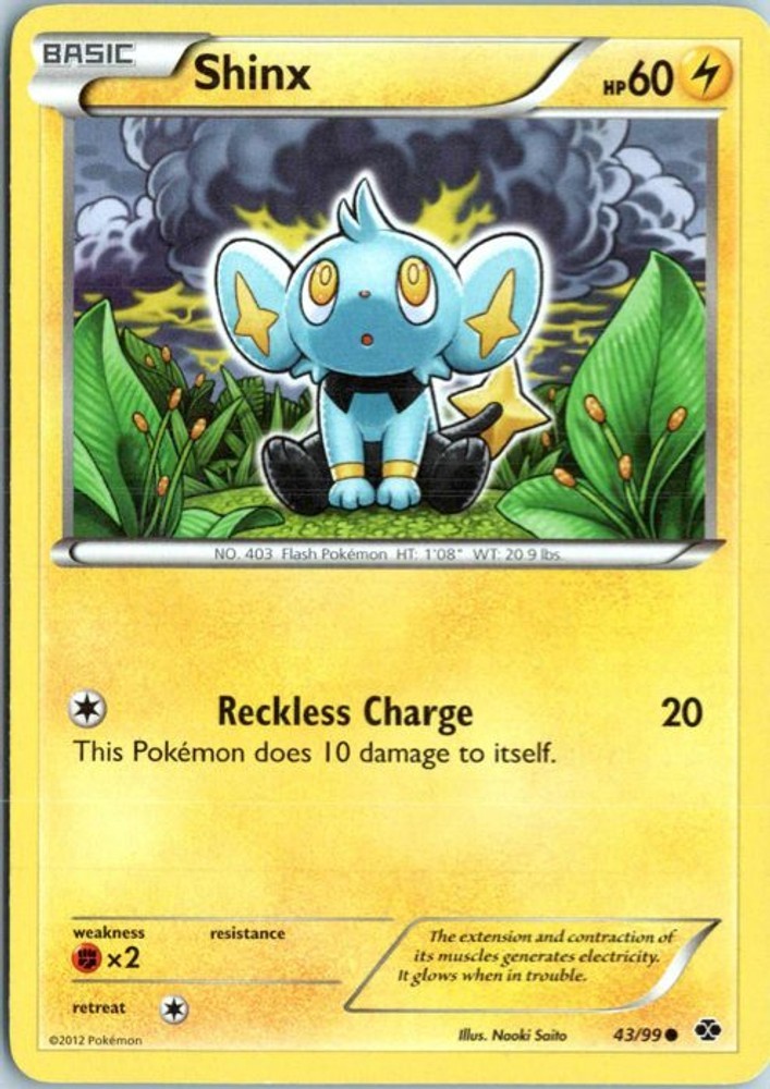 Shinx (43) 43/99 NXD Lightly Played