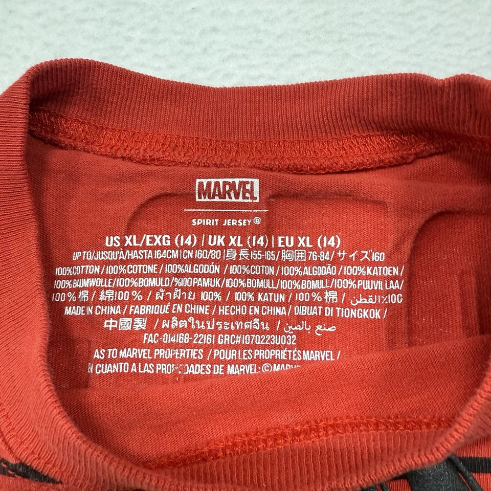 Spider-Man Spirit Jersey Boys XL 14 Disney - Image 4 of 4