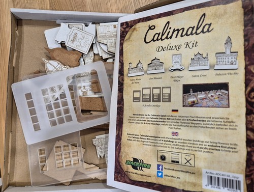 VGC Calimala board game English German Fabio Lopiano + Deluxe kit - Picture 5 of 5