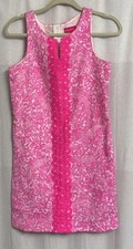 Lilly Pulitzer For Target See Ya Later Girls’ Pink Dress XL (14/16) EUC