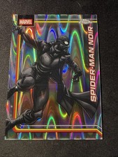 2026 Topps Chrome Marvel Comics #165 SPIDER-MAN NOIR RayWave Refractor