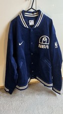 Nike NBA All World Hoops Team 31 Jacket XXL FZ7608-492 Blue Varsity Bomber