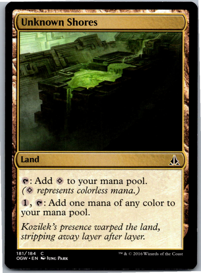 Unknown Shores C Oath of the Gatewatch 181 NM