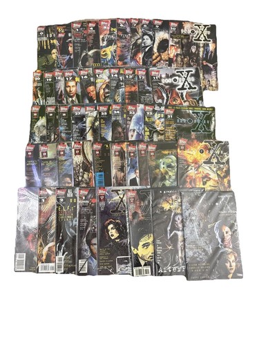 X-FILES #0, 1-41 Complete Series Set Run Annual 1 & 2 Graphic Novels TOPPS