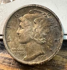 1919 Mercury Dime Nice Original AU CHRC