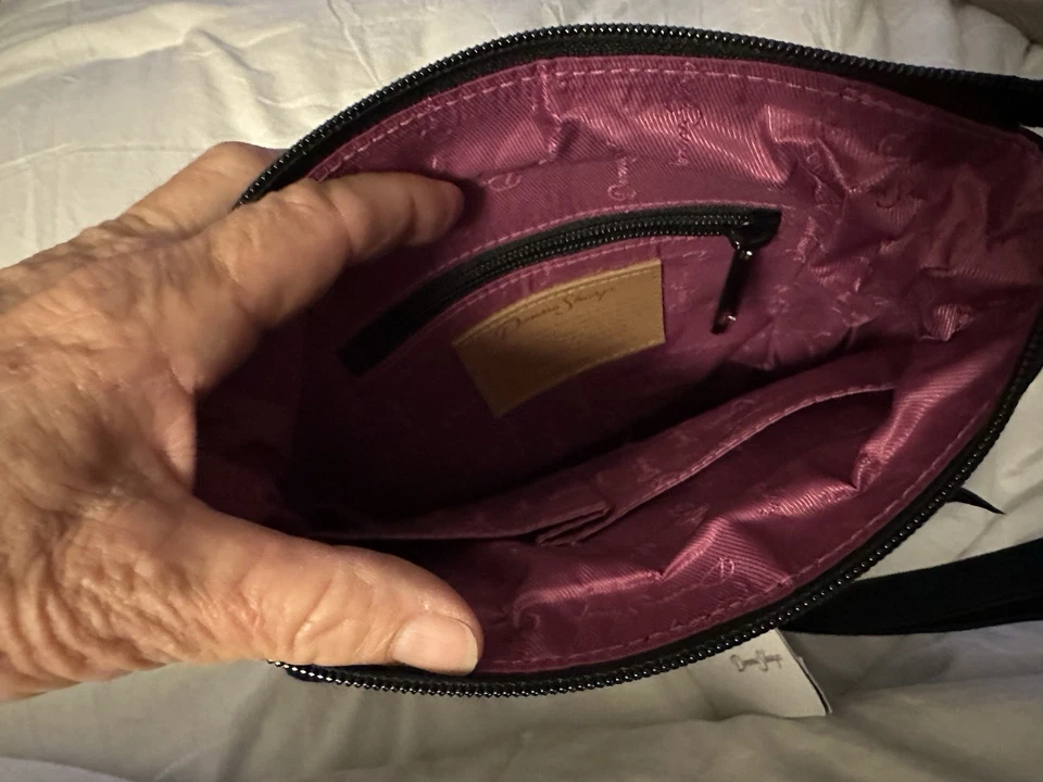 Mini Bandolera Donna Sharp Para Mujer Acolchada Algodón Retazos Varios Colores Foto 4 de 4