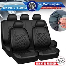 Universal Fit Die Meisten Auto PU Leder Auto Sitzbezüge Airbag Kompatibel