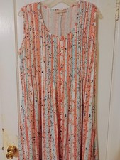 Woman Within Floral Pleated Dress Size 18