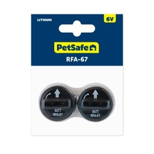 Petsafe Replacement batteries 6 Volt RFA-67D-11 Package of 2 Batteries