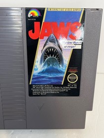 Jaws (Nintendo Entertainment System NES)   w/ Manual - Tested!