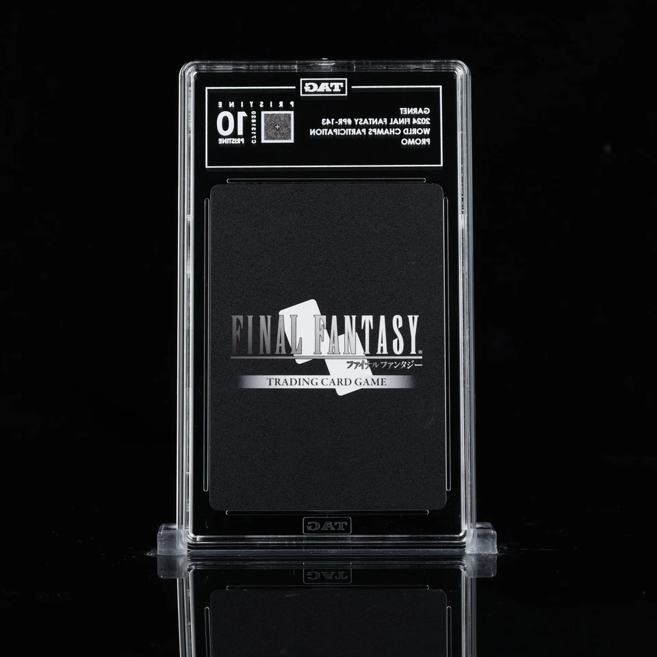 PRISTINE TAG 10 GARNET 2024 FINAL FANTASY PROMOS #PR-143 WORLD CHAMPIONSHIPS - Image 2 of 2