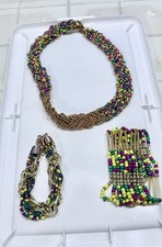 Mardi Gras Bracelet 2  Necklace