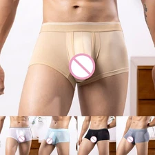 Ice Silk Boxer Briefs for Men With Breathable Features and Stylish Look Shorts