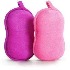 BabaMate Baby Bath Sponge - Ultra Soft Baby Sponge for Bathing - Kids Bath