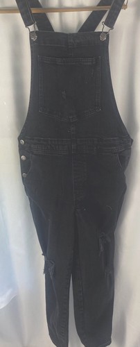 celebrity pink overalls denim Size Small Picnic Many Pockets Festival Rave - Picture 2 of 6