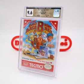 NES Nintendo BAD NEWS BASEBALL - CGC PEDIGREE GRADED 9.6 A+! NEW Factory Sealed!