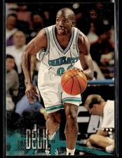 1996-97 Fleer Tony Delk RC #159 Charlotte Hornets