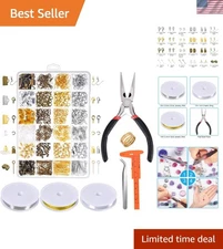 Beginner-Friendly Jewelry Supplies Set with Organized Storage & Versatile Tools