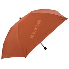 Mont-bell Sun Umbrella, Rain or Shine, Orange, Travel Sunblock Umbrella 55