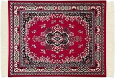 Persian Carpet Style Mouse Pad Oriental Vintage Bohemian Rug Desk Pad Miniature 
