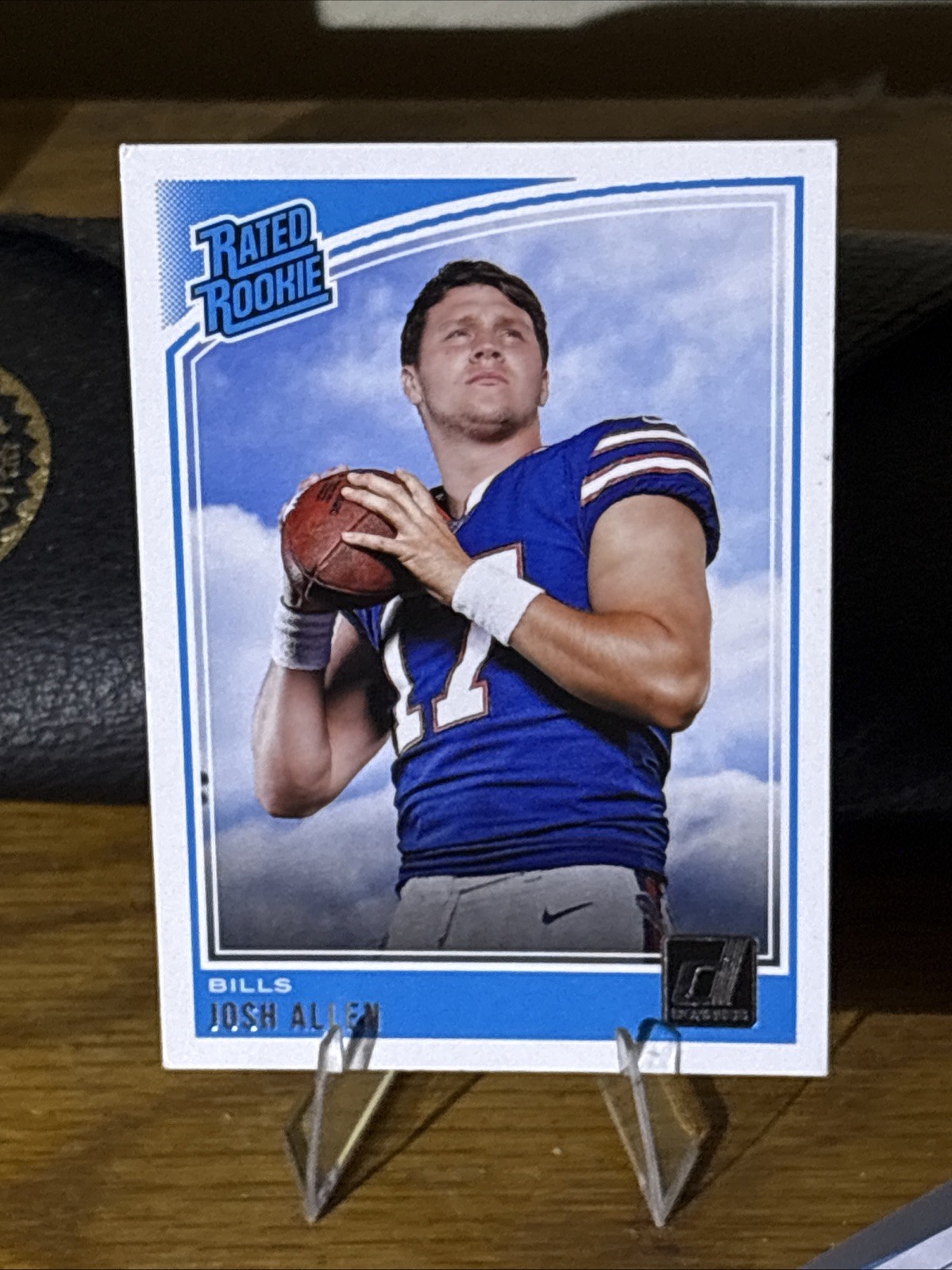 2018 Panini Donruss Rated Rookie Josh Allen #304 (RC) Super Man MVP