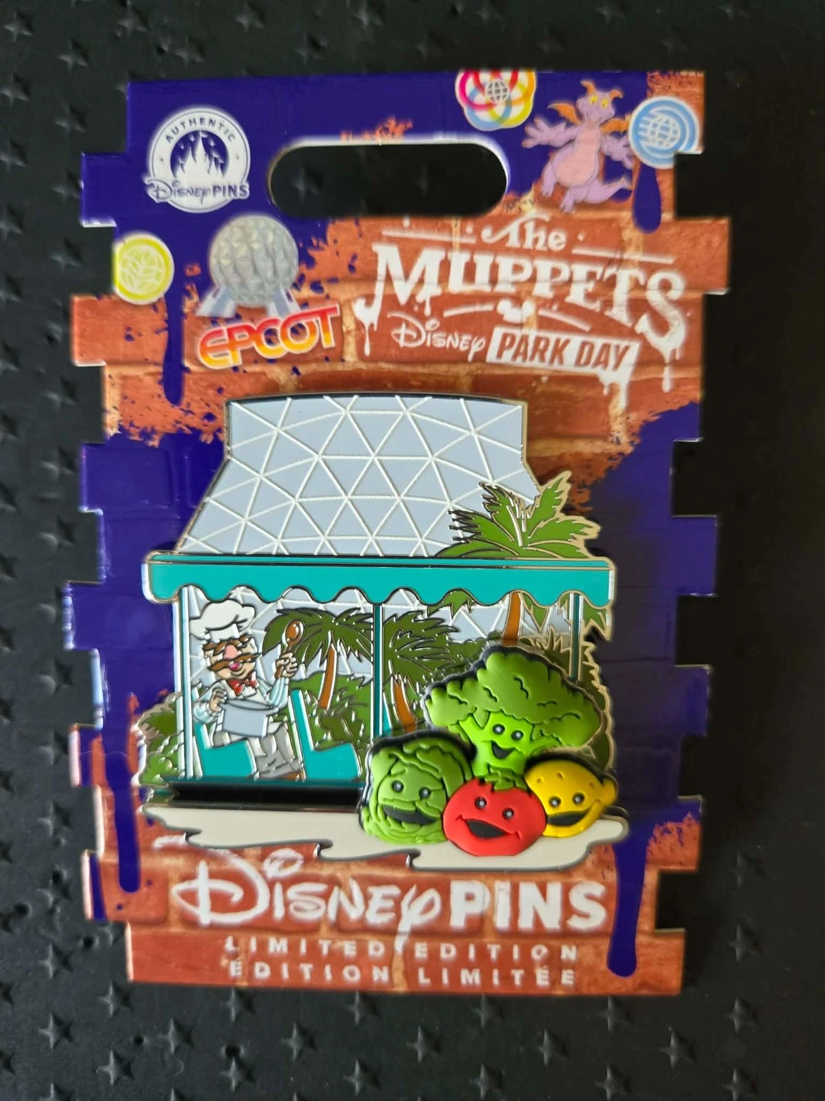 Disney Feb 2026 LE Muppets Park Day Pin - Swedish Chef Living with the Land