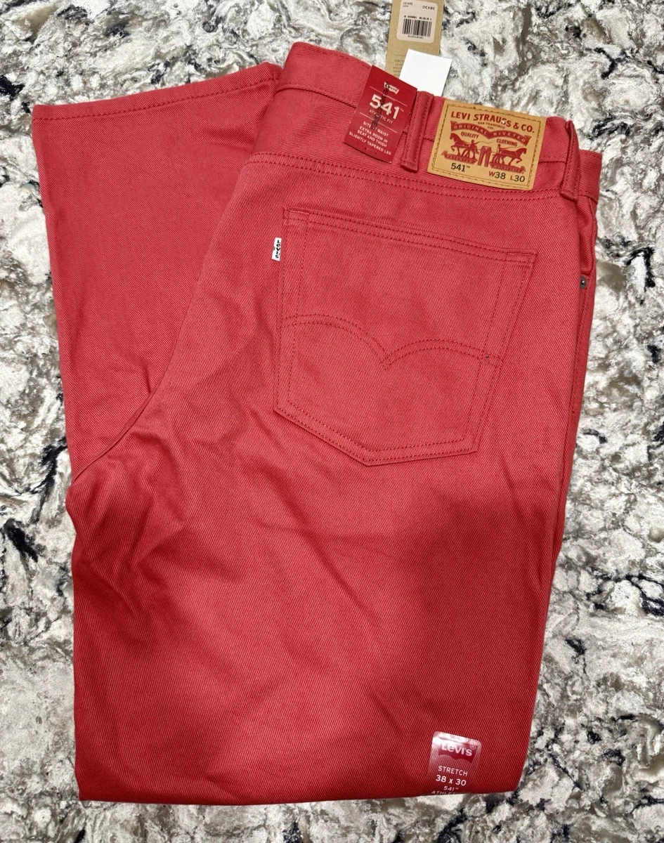 Levi's Classic Red Jeans for Men for sale | eBay