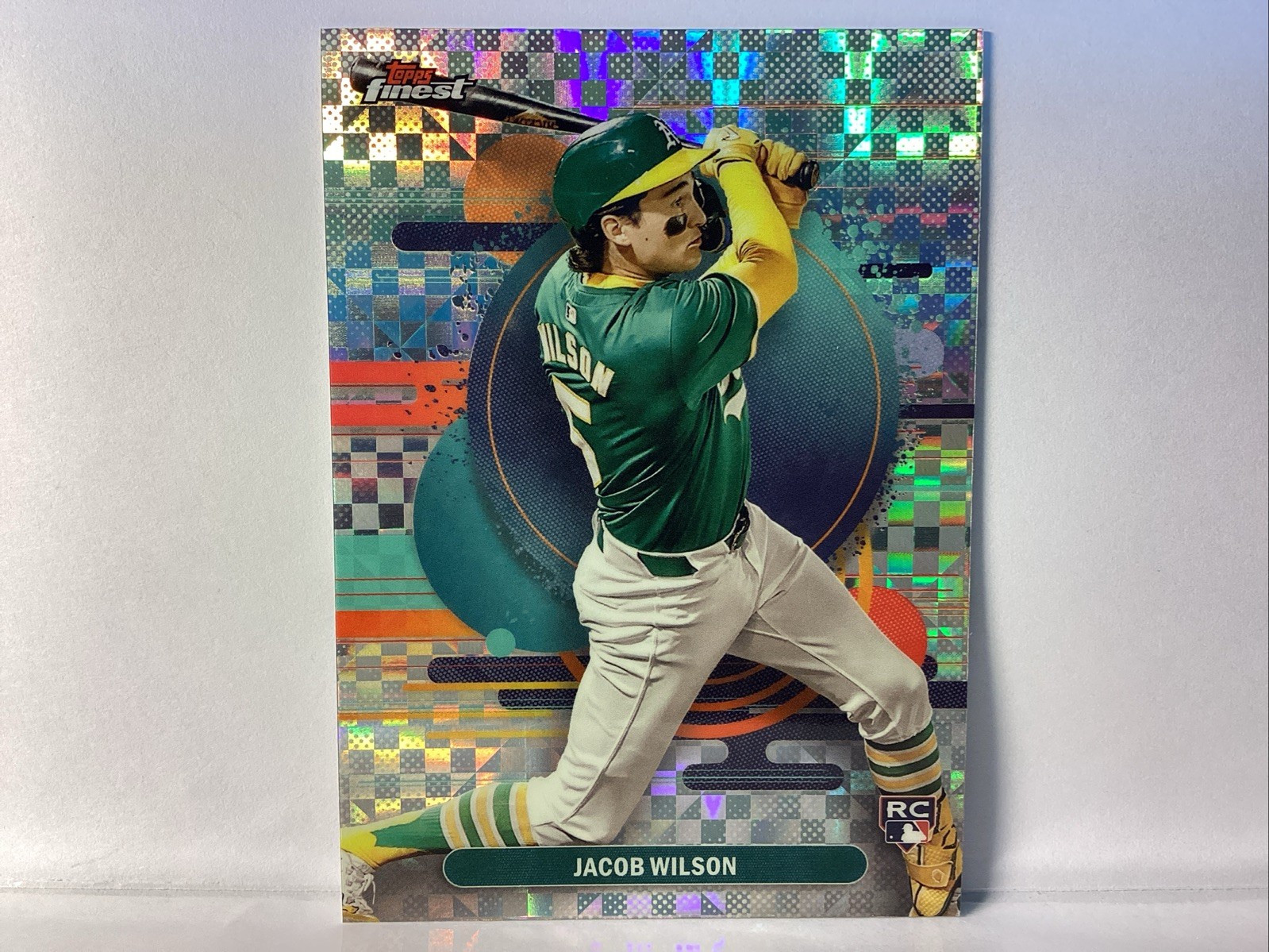 2025 Topps Finest Jacob Wilson #109 Rookie Uncommon X-Fractor NM+