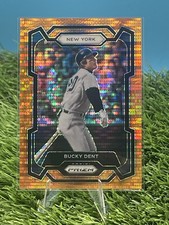 2024 Orange Pulsar Prizm #4 Bucky Dent /399 New York Yankees