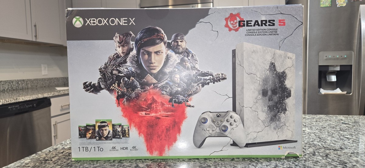 Microsoft Xbox One X 1TB Gears 5 Limited Edition Console Bundle