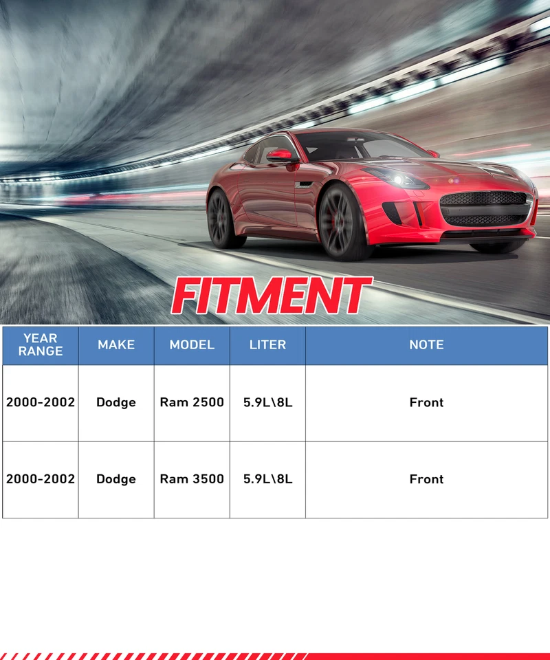 Front Right Side Brake Caliper w/ Bracket for Dodge Ram 2500 3500 2000 2001 2002 Foto 2 de 4