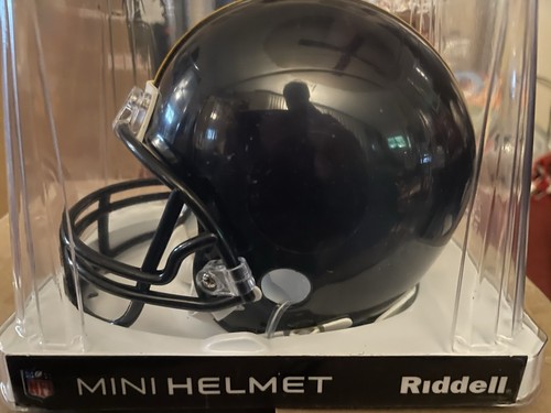 Jack Lambert signed HOF 90 Pittsburgh Steelers Mini helmet TSE - Picture 4 of 4