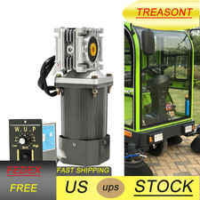 RV30 Worm Gear Reducer Gearbox 110V 120W Electric Worm Gear Motor High Torque