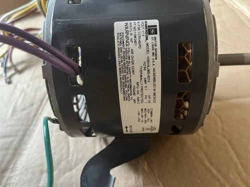 OEM Lennox Ducane Emerson 18M2601 K55HXJMS-9215 1/3 HP Furnace Blower Motor