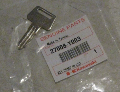 2012-2020 Kawasaki Brute Force Key Lock Blank 27008-Y003 New OEM