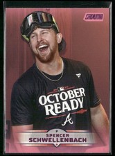 2025 Stadium Club #93 Spencer Schwellenbach Pink Foil