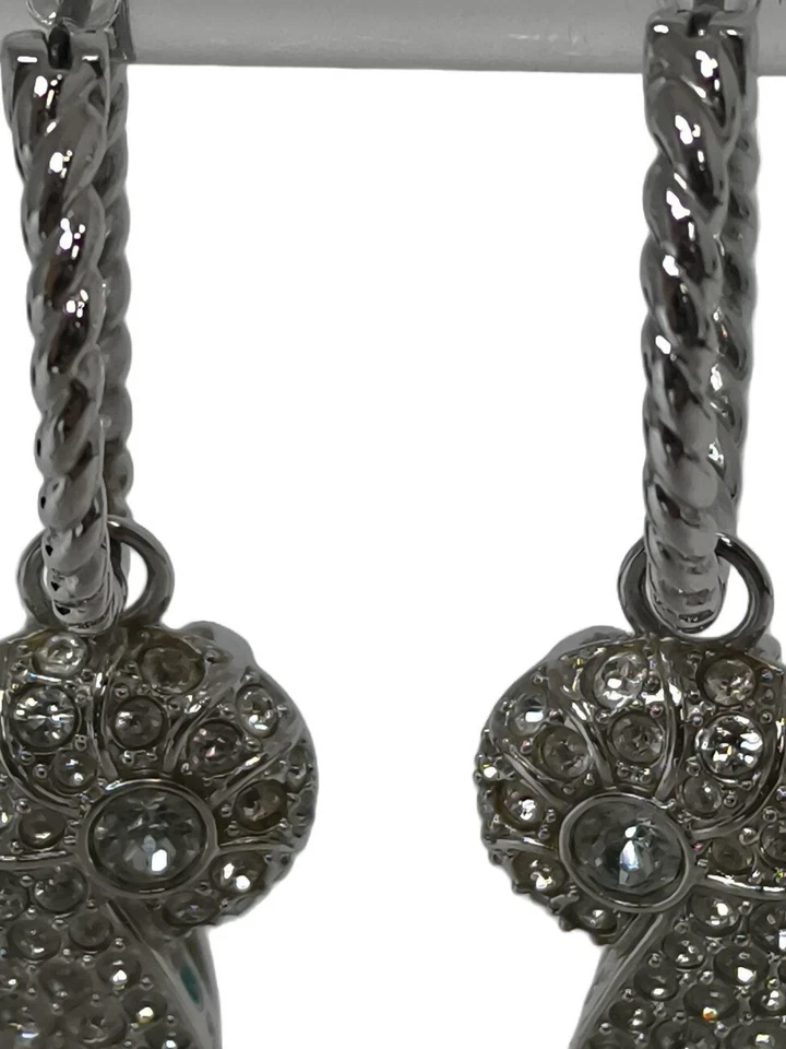 SWAROVSKI Orecchino a pendente Donna Orecchino argento stile casual - Immagine 3 di 4
