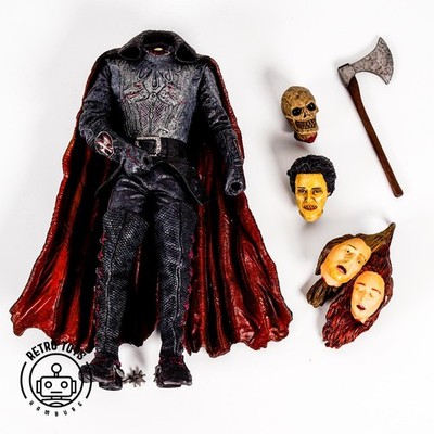 McFarlane Sleepy Hollow Headless Horsemen Movie Maniacs Toys 1999 Complete