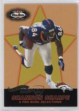 2002 Fleer Box Score 1st Edition 58/100 Shannon Sharpe #237 HOF yj7
