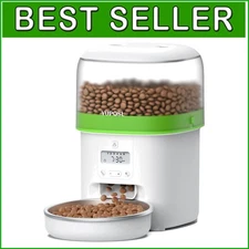 Smart Timed Cat Feeder - 2L Capacity with Fresh Food Seal & 180-Day Battery Life